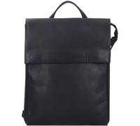Harold's Sac à dos City en cuir 31 cm noir