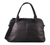 Harold's Scraper Sac de voyage Weekender Cuir véritable 51 cm noir