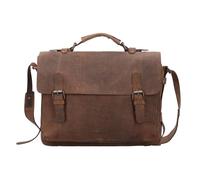 Harold's Serviette en cuir antique 38 cm brun