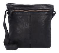 Harold's Submarine Sac à bandoulière Cuir véritable 23 cm noir