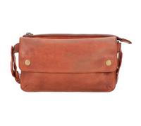 Sac banane en cuir HAROLD'S - modèle Submarine - couleur cognac - taille 21 cm