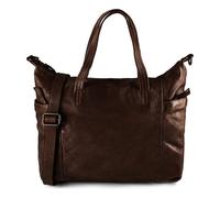 Harold's SUBMARINE Sac de shopper Cuir véritable 39 cm bleu