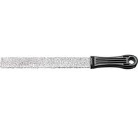 Haromac 07210250SB Lime pour Carrelage Plate en Métal Dur, Noir/Argent, 200 mm