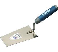 Haromac 4317784909303 Truelle, Outillage Maconnerie, 140 mm, Acier Inoxydable, Poignée Bi-matière, 120601402