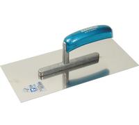 Haromac CP781240 Truelle inoxydable 280 x 130 x 0,7 mm, manche bleu 10510280