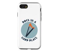 Harp Player Pun Rock in a Harp Place Harpiste Coque pour iPhone SE (2020) / 7/8