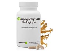 HARPAGOPHYTUM BIOLOGIQUE * 400 mg / 120 gélules * Articulations (inflammation), Digestion (foie), Muscles et Squelettes, Performances sportives (douleurs musculaires) * Fabriqué en France