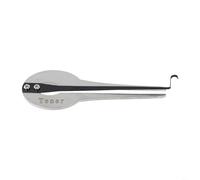 Harpe à mâchoire ethnique pour débutants avec technique de jeu de bouche style russe portable en acier inoxydable pour apprendre les rythmes et les mélodies (grande taille)