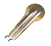 Harpe à mâchoire, instrument de musique portable professionnel russe traditionnel | Petits instruments de musique pour la maison, l'école, la salle de classe, la scène, les voyages, le camping