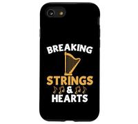 Harpe Breaking Strings and Hearts Coque pour iPhone SE (2020) / 7/8