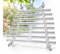 Harpe chantante en cristal de thérapie sonore design | Accordage multi-notes précis, sortie d'onde de vibration stable, for le yoga(440hz)