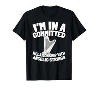 Harpe Cordes Harpeur - Mélodie Harpe T-Shirt