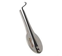 Harpe de juif en acier inoxydable plaqué chrome - Instrument traditionnel russe pour débutants - Éducation de la musique folklorique - Design portable (petite taille)