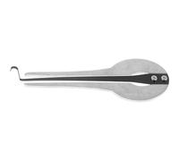 Harpe de Mâchoire en Métal Argentée, Instrument Ethnique Portable | 1 Pièce Incluse, Format de Poche, pour Cours de Musique et Détente, Léger, à Emporter Partout