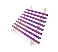 Harpe En Cristal, Instrument De Musique Idéal For La Guérison e Do, 8 Notes, Do5, Ré5, Mi5, Fa5, Sol5, La5, Si5, Do6, For La Sonothérapie Et La Méditation, Avec Valise En Aluminium.(432hz)