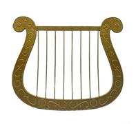 Harpe en plastique pour déguisement d'ange, convient pour les spectacles d'événement et les accessoires photo
