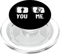 Harpe Fier Funny Men Harpiste PopSockets PopGrip pour MagSafe