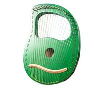 harpe， Harpe lyre 19 cordes, motifs de harpe en acajou, symboles sculptés, instrument, cadeau for débutants, enfants et adultes