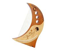 harpe lyre, Harpe 19 cordes 15 tons Petite harpe Lyre Instrument à(1 19,String)