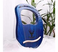 harpe lyre, Harpe lyre à 19 cordes, instrument portable en bois avec sac de transport et clé d'accordage