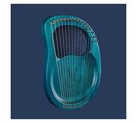 harpe lyre, Lyre harpe à 16 cordes en acajou, instruments de musique avec outils d'accordage