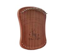 Harpe Mini harpe Lyre professionnelle à 17 cordes, style doigt, Kalimba, Piano doigts avec accessoires, boîte musique créative for enfant débutant(Brown-Single Board)