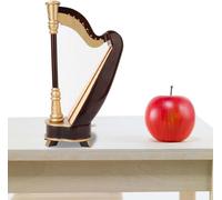 Harpe miniature, modèle d'instrument, modèle musical, instruments miniatures, ornements d'instruments, modèle d'instrument de musique, modèle de mini instrument de musique