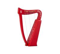 Harpe portable en bois de paulownia - Design à blocs de couleurs, 8 cordes/15 cordes/19 cordes for adulte professionnel débutant, avec sac de transport et accordeur(8 Strings C)
