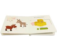 HARPER KIDS | Livre d'images "Smart Child Academy" - 17x17 cm - Eléments interactifs - Stimule la créativité et la motricité
