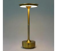 HARPER LIVING Lampes de table LED rechargeables, changement de couleur (3000 K-6000 K) et intensité variable (doré)