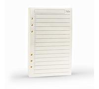 Harphia A5 Spiral Notebook To Do List Paper Planner Binder Inner Page, Check List Notepad (5,59 x 8,27 inches)