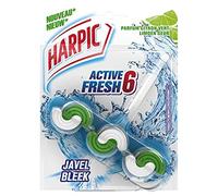 Harpic Bloc Cuvette Active Javel Fresh Citron Vert (Lot de 4)