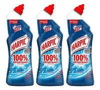 Harpic Gel WC 100% Détartrant 5 min Chrono - Lot de 3 x 750 ml
