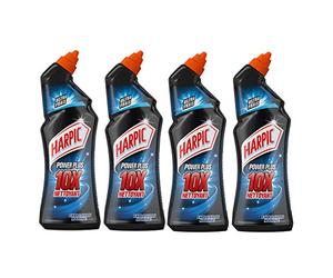Harpic Gel Power Plus Nettoyant Surpuissant Explosion Marine 750 ml - Lot de 4