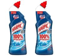 Harpic Gel WC 100% Détartrant 5 min Chrono - Lot de 2 x 750ml