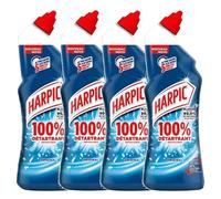 Harpic Gel WC 100% Détartrant 5 min Chrono - Lot de 4 x 750ml