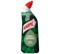Harpic Gel WC fosses septiques Menthe – Lot de 5 x 750 ml