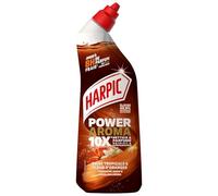 Harpic Gel WC Power Aroma Nettoyant WC Surpuissant Antibactérien Brise Tropicale & Fleurs d’Oranger 750ml - Nettoie et parfume