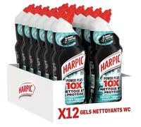 Harpic Gel WC Power Plus Taches Tenaces - Lot de 12