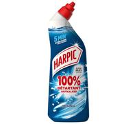 HARPIC - Gel WC Ultra Efficace Anti-Calcaire, Nettoyage Rapide et Parfum Frais (750mL) - Lot de 4 - vendu par Lot