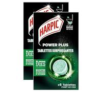 HARPIC Tablettes Power Plus Fraicheur Active - Etui de 6