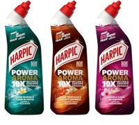 Harpic - Lot de 3 Gels WC Aroma - Brise Marine + Jasmin + Brise Tropicale