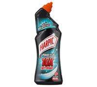 HARPIC PowerPlus Max 10 désinfectant Gel nettoyant surpuissant - 2 flacons de 750 ml