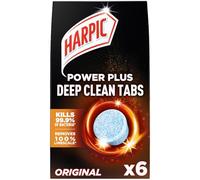 Harpic Power Plus Deep Clean Tabs Original x6 - Nettoie là où la brosse ne peut pas atteindre