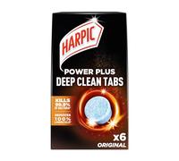 Harpic Power Plus Deep Clean Tabs Original x6 - Nettoie là où la brosse ne peut pas atteindre