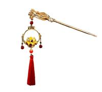 HARPIN Accessoire de cheveux vintage à LED avec motifs anciens avec lumières pendantes pour festivals et coiffures de mariée