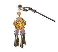 HARPIN Accessoire de cheveux vintage à LED avec motifs anciens avec lumières pendantes pour festivals et coiffures de mariée