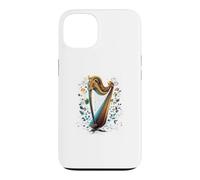 Harpiste Harpiste Musicien Joueur de Harpe Coque pour iPhone 13