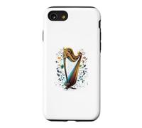 Harpiste Harpiste Musicien Joueur de Harpe Coque pour iPhone SE (2020) / 7/8