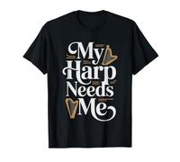 Harpiste Pratique Harpe Musicien Orchestre T-Shirt